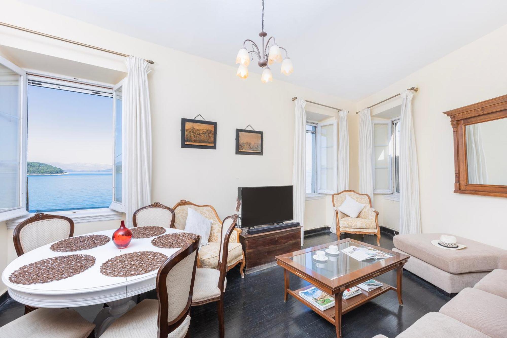 Angiolina Sea View Apartment Corfu  Exteriör bild